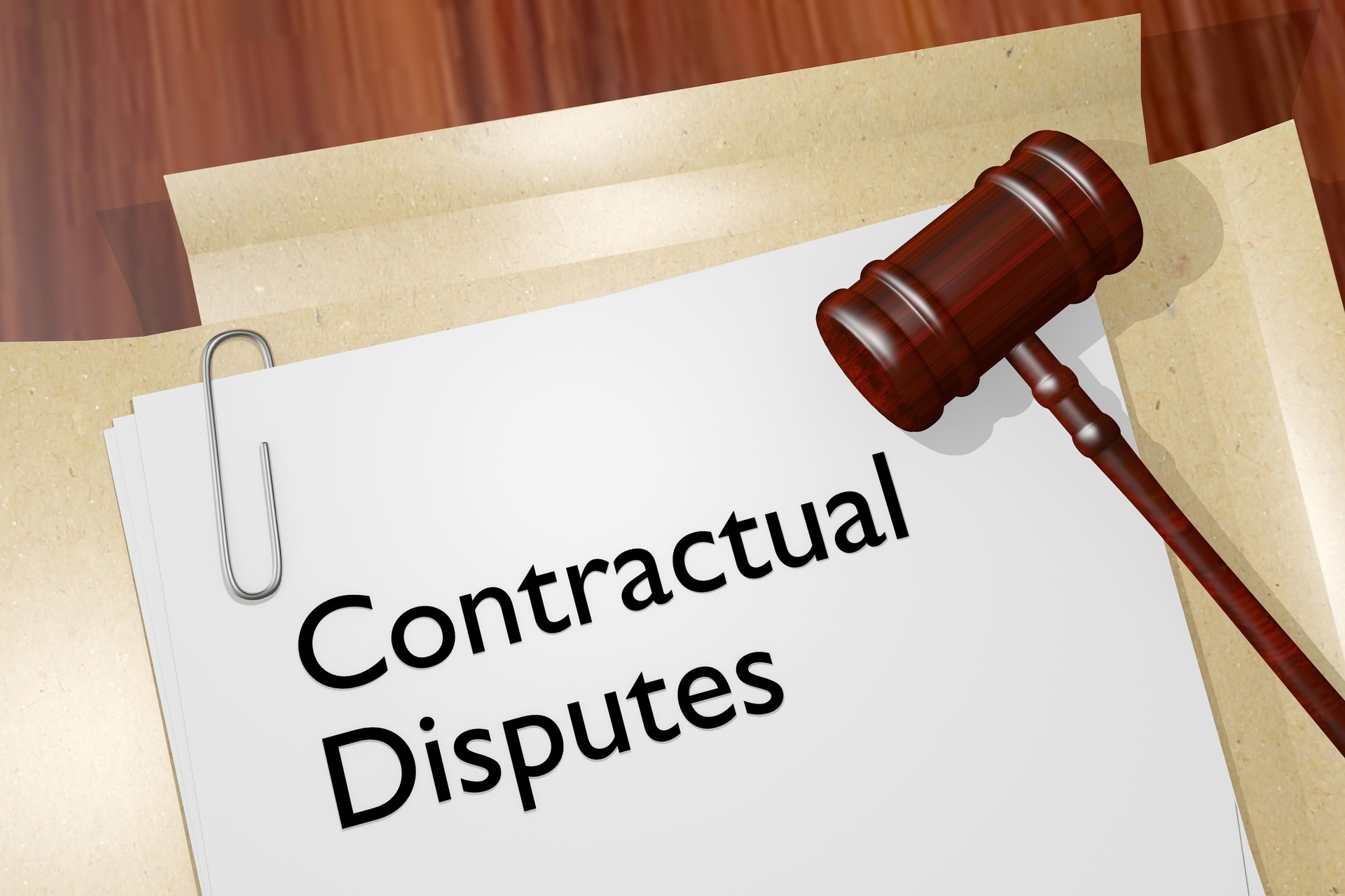 Contractual Disputes concept